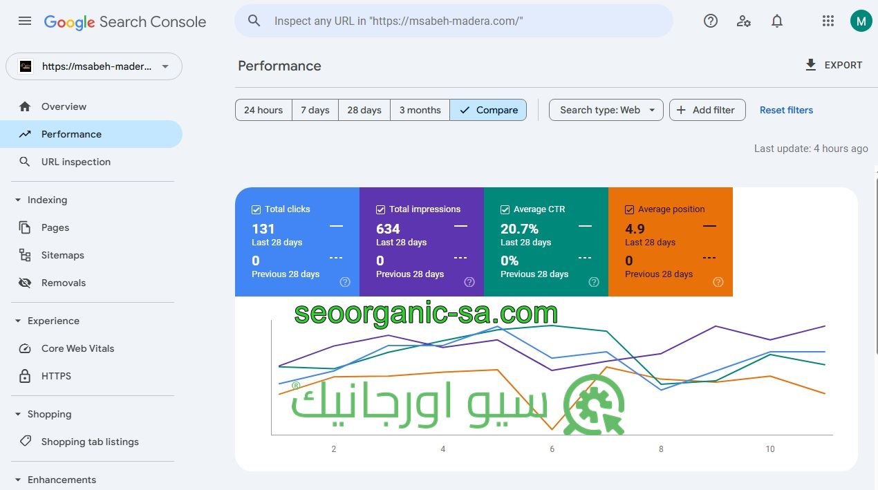 سيو اورجانيك - سيو سلة - أفضل شركة سيو - دراسة حالة